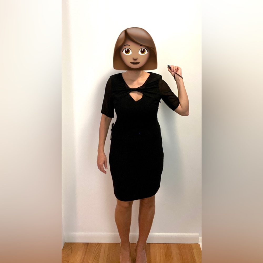 Black Marc New York Andrew Marc Formal Short Dress